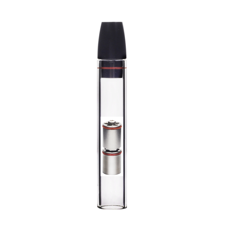 55mm 80mm Glas Stiel mit Mundstück Kühleinheit Kit für tinymight 2 1