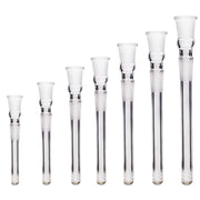 2PCS 2/2.5/3/3.5/4/4.5/5/5.5 Zoll 14mm auf 14mm Diffused Downstem Glasbong Adapter Zubehör