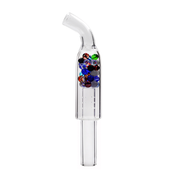 XL Rakete Perlen Bubbler Glas Stiel mit Perlen für POTV Lobo POTV one