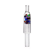 Perlen Bubbler Glas Stiel mit Perlen für gesunde Rippen Rogue Fury Edge