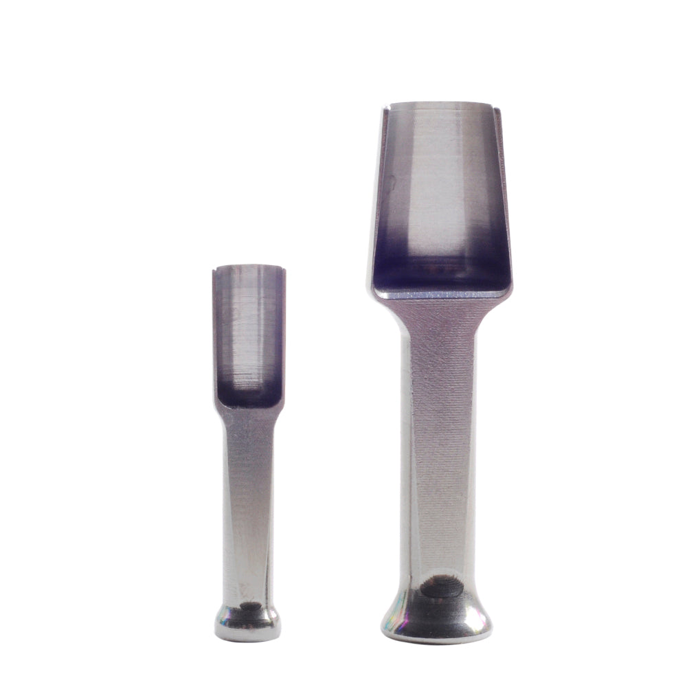 Mini große Edelstahl Löffel trockenes Kraut Öl Scoop Dab Tool