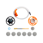 VOLCANO HYBRID Easy Valve Schlauch Füllkammer Siebe Bürstengehäuse Peitsche Kit