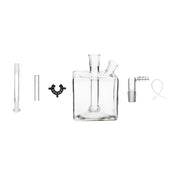 6 in 1 Kit 14mm Female Mega Tube Square Shape Wasserpfeife Bong