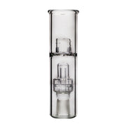 Gerade gebogene 14mm weibliche Matrix Perc Bubbler Glas Wasserpfeife Bong