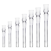2PCS 18mm auf 18mm Diffused Downstem Glasbong Adapter dab Zubehör