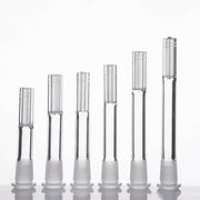 2/2,5/3/3,5/4/5/6 Zoll 18mm Stecker auf 14mm Buchse Downstem Glas