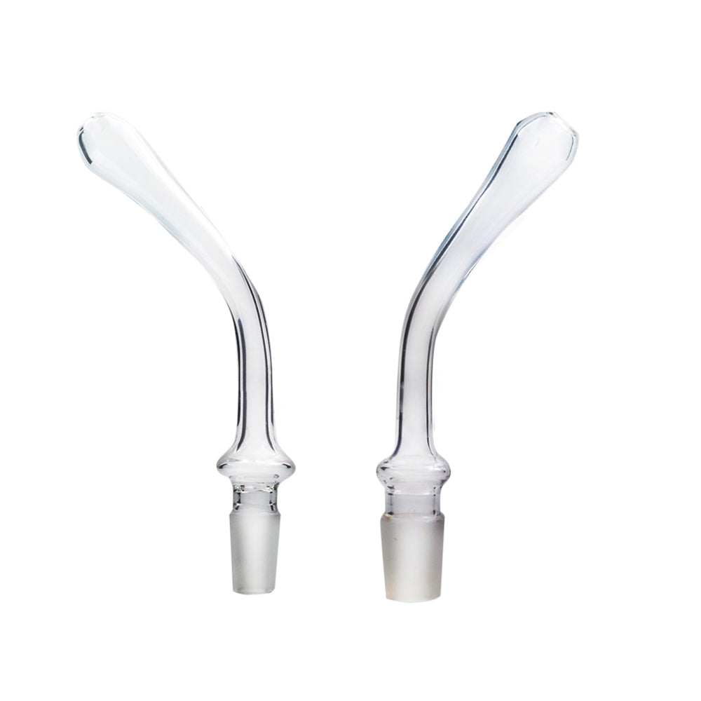 14mm 18mm Male Glas Mundstück für Bubbler Mega Globe Wasserpfeife Bong Dab Rigs
