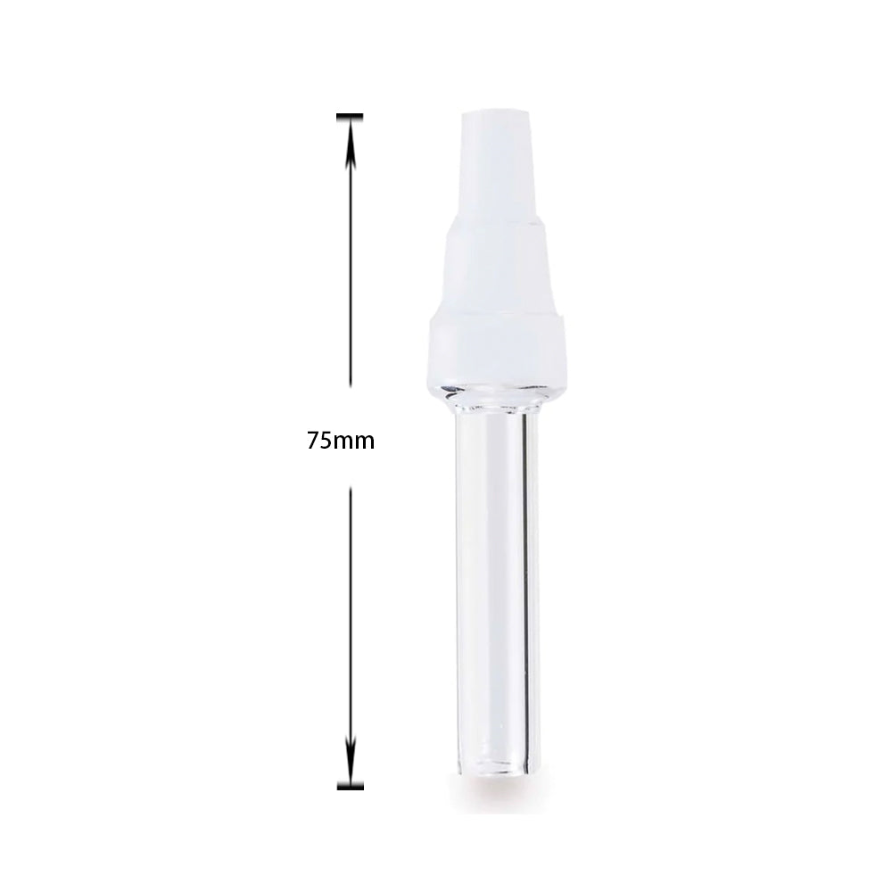 10/14/18mm 3 in 1 75mm Wasserpfeife Bong Bubbler Glas Adapter für Dynavap