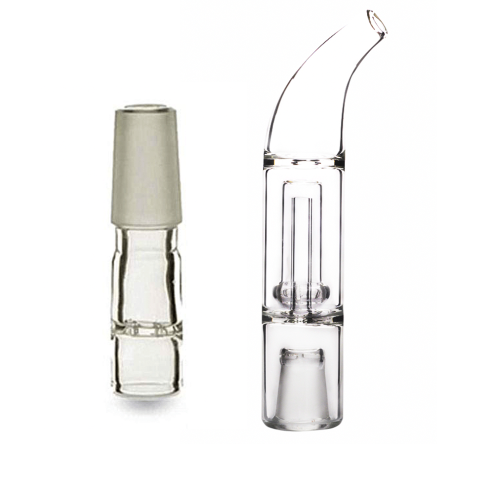 14mm Wasserpfeife Glasadapter mit 14mm Female Hydratube Bubbler Hubble Glas für Arizer solo 3 Air Max Solo 2 Air 2