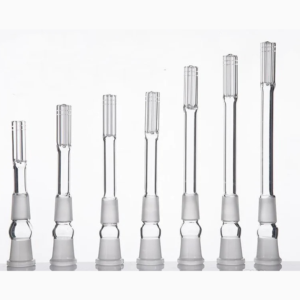 18mm bis 18mm Diffus 4 Arm Baum Perc Downstem Glas Männlich Weiblich Schale Adapter Bong Zubehör