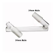 Drop Down Z Form Wasser Bong Glas Adapter 10mm 14mm 18mm männlich weiblich Dab Rig Tool