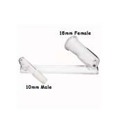 Drop Down Z Form Wasser Bong Glas Adapter 10mm 14mm 18mm männlich weiblich Dab Rig Tool