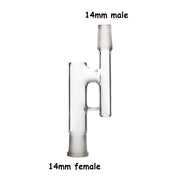 10mm 14mm 18mm männlich auf weiblich Bong Glas Adapter Wasserpfeife Dab Rig Zubehör