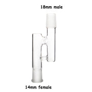 10mm 14mm 18mm männlich auf weiblich Bong Glas Adapter Wasserpfeife Dab Rig Zubehör