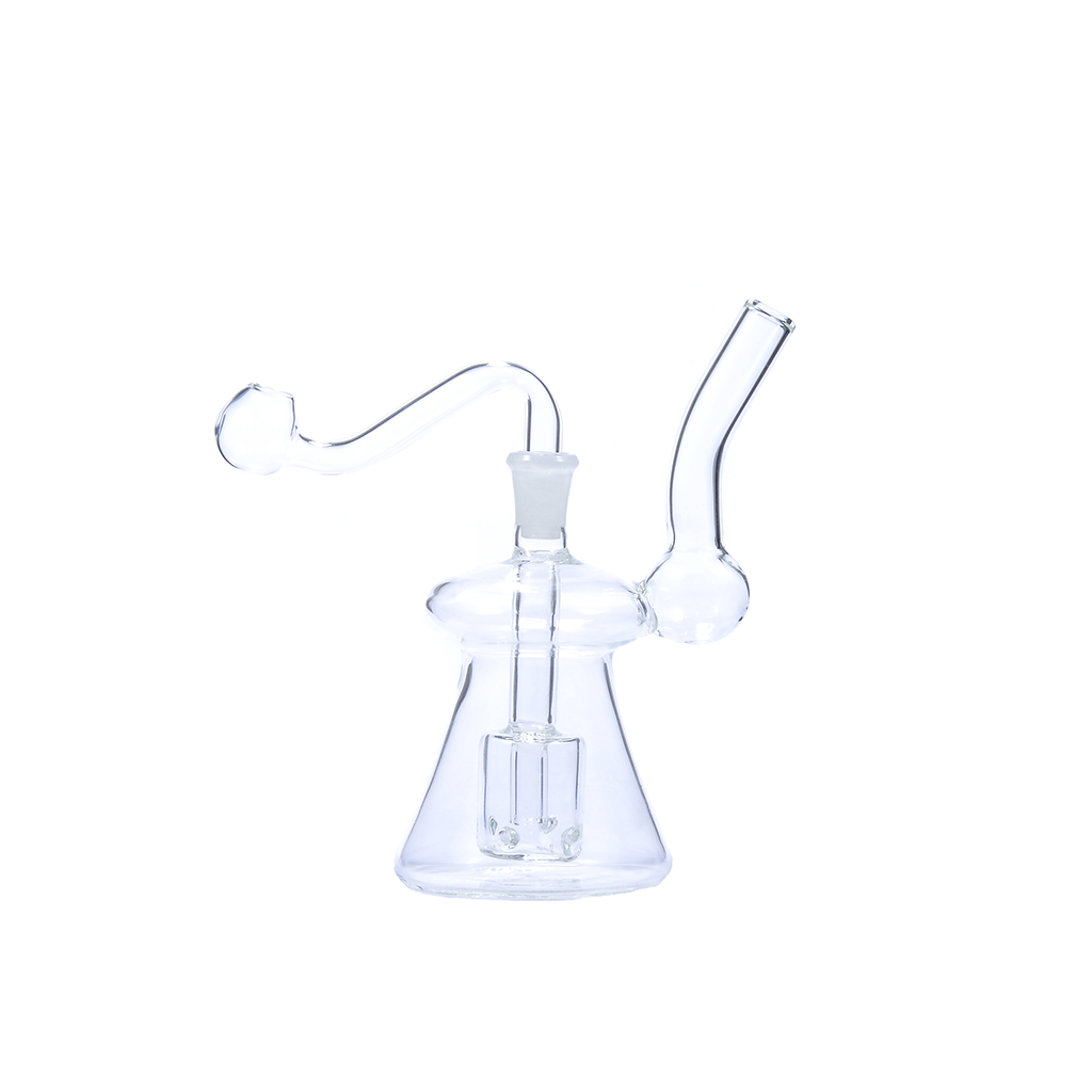 10-mm-Ölbrenner-Set mit flaschenförmigem Glaskopf und Perkolator