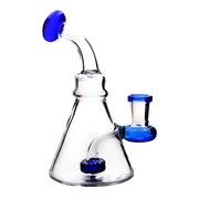 14mm 6 Zoll Wasserpfeife Bong Dab Rig Matrix perc Showerhead Schüssel Banger Kit