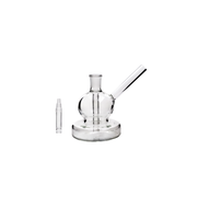Tinymight Portable Globe Straight Chamber Wasserpfeife Bong Bubbler mit WPA-Kit