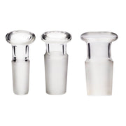 2PCS 10mm 14mm 18mm männlich Glas Stopper Stecker Adapter Wasserpfeife Bong Dab Rig Zubehör