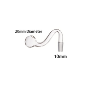 20mm 30mm Durchmesser 10mm 14mm 18mm männlich Ölbrenner Glasschale Wasserpfeife Bong Werkzeug