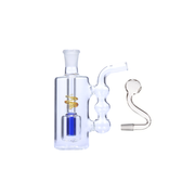 10 mm quadratischer Perkolator-Glas-Wasserpfeifen-Ölbrenner-Kopf
