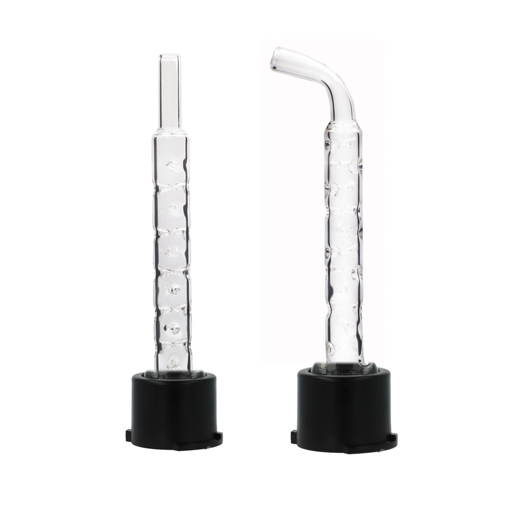 3D Cooling Dimpled Long Glass Stem Mundstück für Venty Storz bickel
