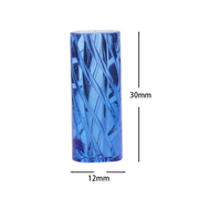 12mm Durchmesser 30mm Länge Glasfilter Riptip Glasrollspitzen