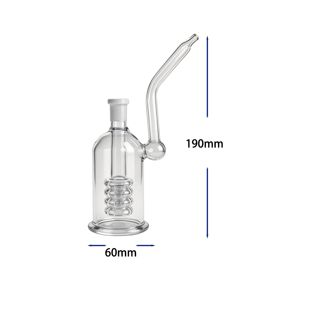 14-mm-Ölbrenner-Wasserpfeife mit Glas-Matrix-Perc