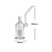 14-mm-Ölbrenner-Wasserpfeife mit Glas-Matrix-Perc