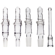 14mm 18mm SS Glasscheibe Elev8r Quarz-Heizung Fackel angetrieben Ball Vaporizer Kit