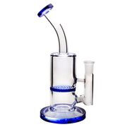 9 Zoll 14mm Duschkopf Glas Bubbler Wasserpfeife Bong Honigwabe Perc