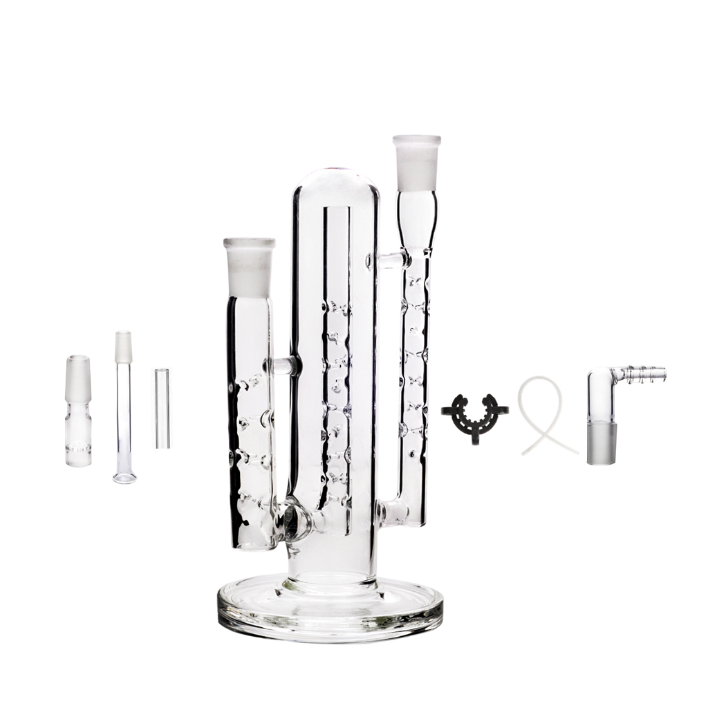 Arizer Solo 3 2 Air Max Cactus Dimpled Dry Wasserpfeife Glasbong WPA Adapter-Set