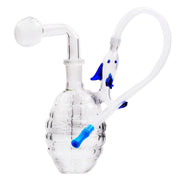 14mm Grenade Form Dolphin Mundstück Öl Brenner Glas Wasserpfeife Bong