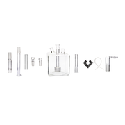 Quadratische Wasserpfeife aus Glas mit WPA Adapter für Tinymight 2 1