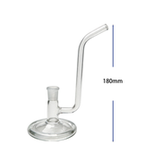 14 mm, 18 mm, weiblicher, stehender Sherlock-Ständer, Glasrohr