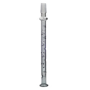 3D Kühlung Dimpled Long Glass Stem Mundstück 14mm 18mm männlich für Wasserpfeife Bong Zubehör