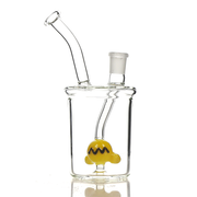 14 mm weibliche gebogene Hals-Becherflasche Wasserglas-Pfeife Bong