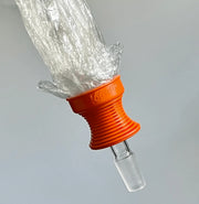 14mm Schlauchballon auf Wasserpfeife Dab-Glas-Adapter für Easy Valve VOLCANO DIGIT CLASSIC Hybrid