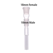 18mm bis 18mm Diffus 4 Arm Baum Perc Downstem Glas Männlich Weiblich Schale Adapter Bong Zubehör