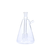 10 mm tragbarer Erlenmeyerkolben-förmiger Wasserpfeifen-Bong-Ölbrenner-Peitschenkopf-Set