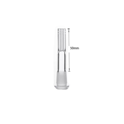 2/2,5/3/3,5/4/5/6 Zoll 18mm Stecker auf 14mm Buchse Downstem Glas