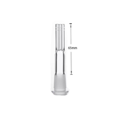 2/2,5/3/3,5/4/5/6 Zoll 18mm Stecker auf 14mm Buchse Downstem Glas