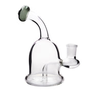 5 Zoll 14mm Portable Glas Wasserpfeife Bong Duschkopf downstem Perc
