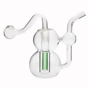 10mm Weiblich Portable Bubbler Glas Wasserpfeife Bong
