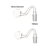 20mm 30mm Durchmesser 10mm 14mm 18mm männlich Ölbrenner Glasschale Wasserpfeife Bong Werkzeug