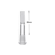 2/2,5/3/3,5/4/5/6 Zoll 18mm Stecker auf 14mm Buchse Downstem Glas