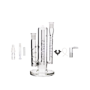 Arizer Solo 3 2 Air Max Cactus Dimpled Dry Wasserpfeife Glasbong WPA Adapter-Set