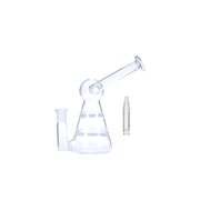 Tinymight UFO Dual Honeycomb Perc Wasserpfeife Bong mit WPA Glasadapter-Set
