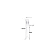 2PCS 18mm auf 18mm Diffused Downstem Glasbong Adapter dab Zubehör