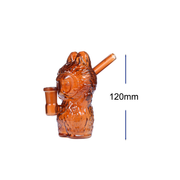 4,5 Zoll, 14 mm, weiblicher Anschluss, Lucky Cat Wasserpfeife/Bong, Glas-Ölbrenner