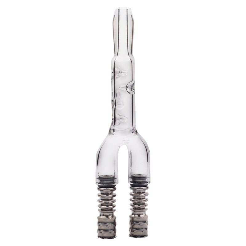 Double Ports Dual Glass Stem Mundstück für Dynavap